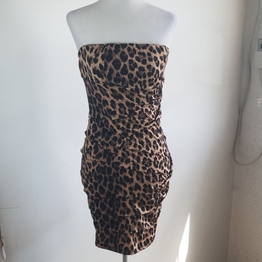 Nikibiki Strapless Mini Dress